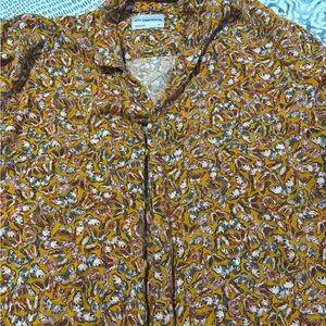 RAGSTOCK BRAND: 4th dimension butterfly button up shirt. Worn 2-3 times